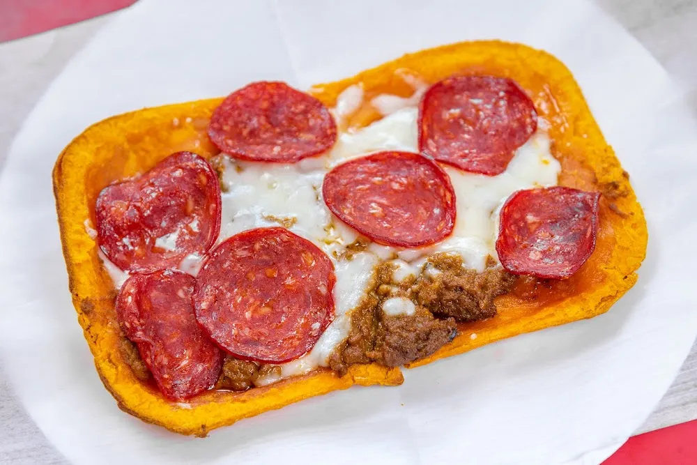 Beef Patty w Cheese & Pepperoni
