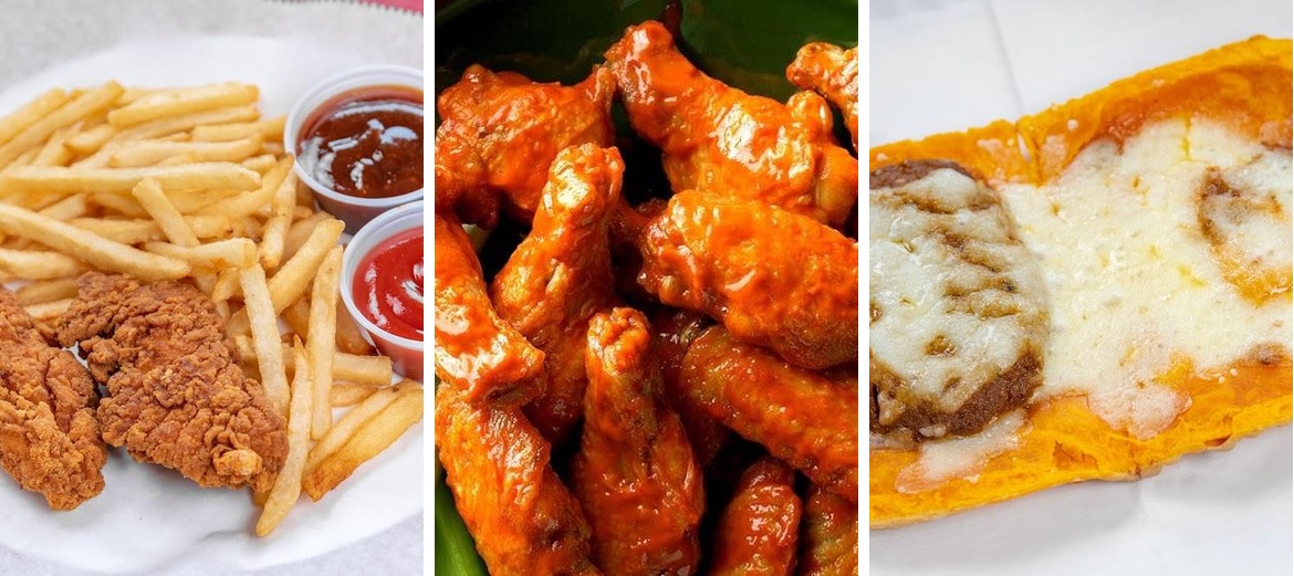 US Fried Chicken & Pizza Menu