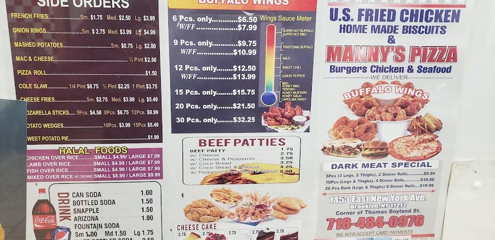 US Fried Chicken & Pizza Menu image 4